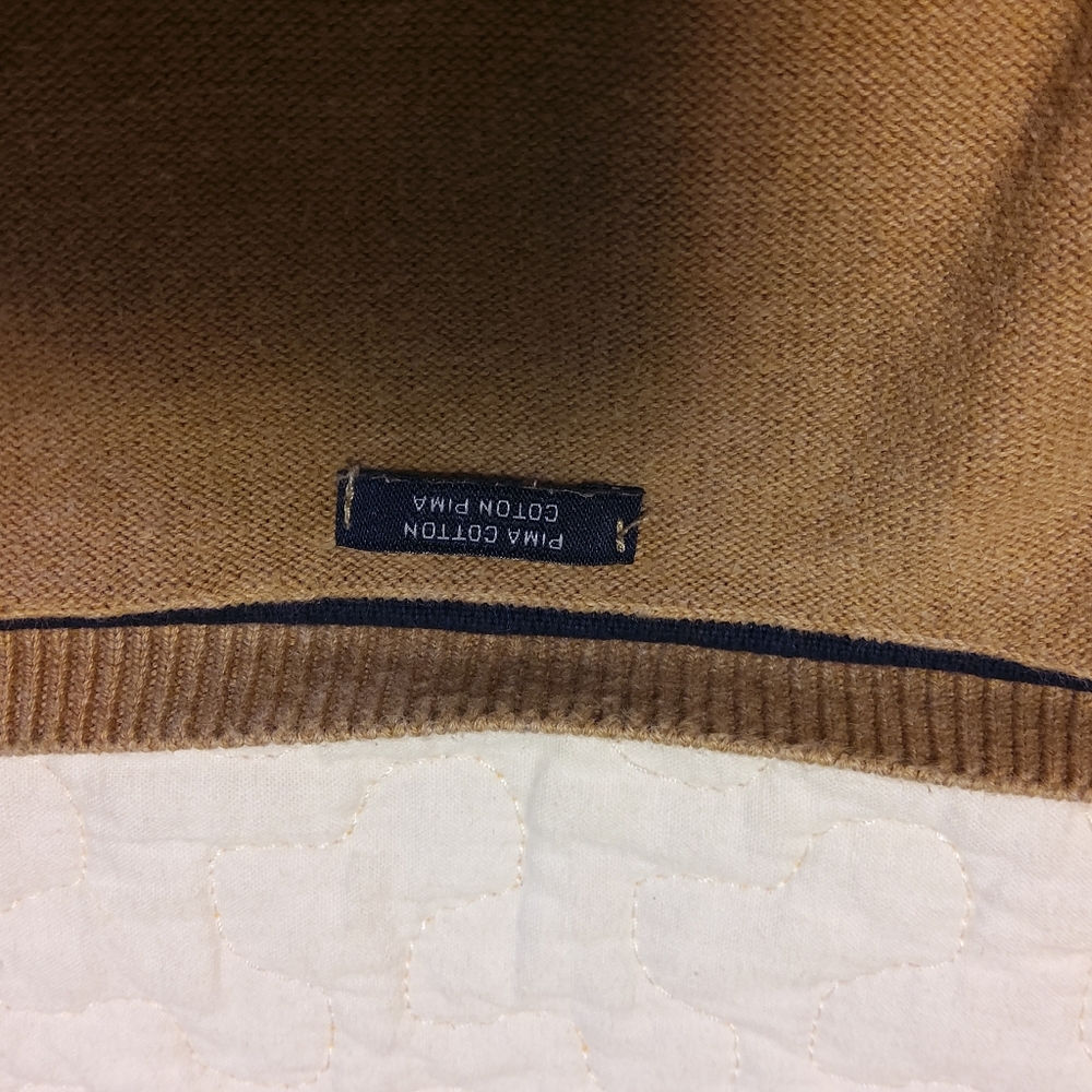 ⚜🤎⚜Small/Argyle Tan Sweater - Picture 5 of 5